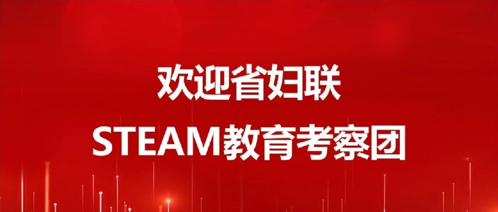 省妇联STEAM教育考察团莅临青少年人工智能科创教育基地